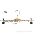 high quality skirt wood hanger, quality clothes hanger